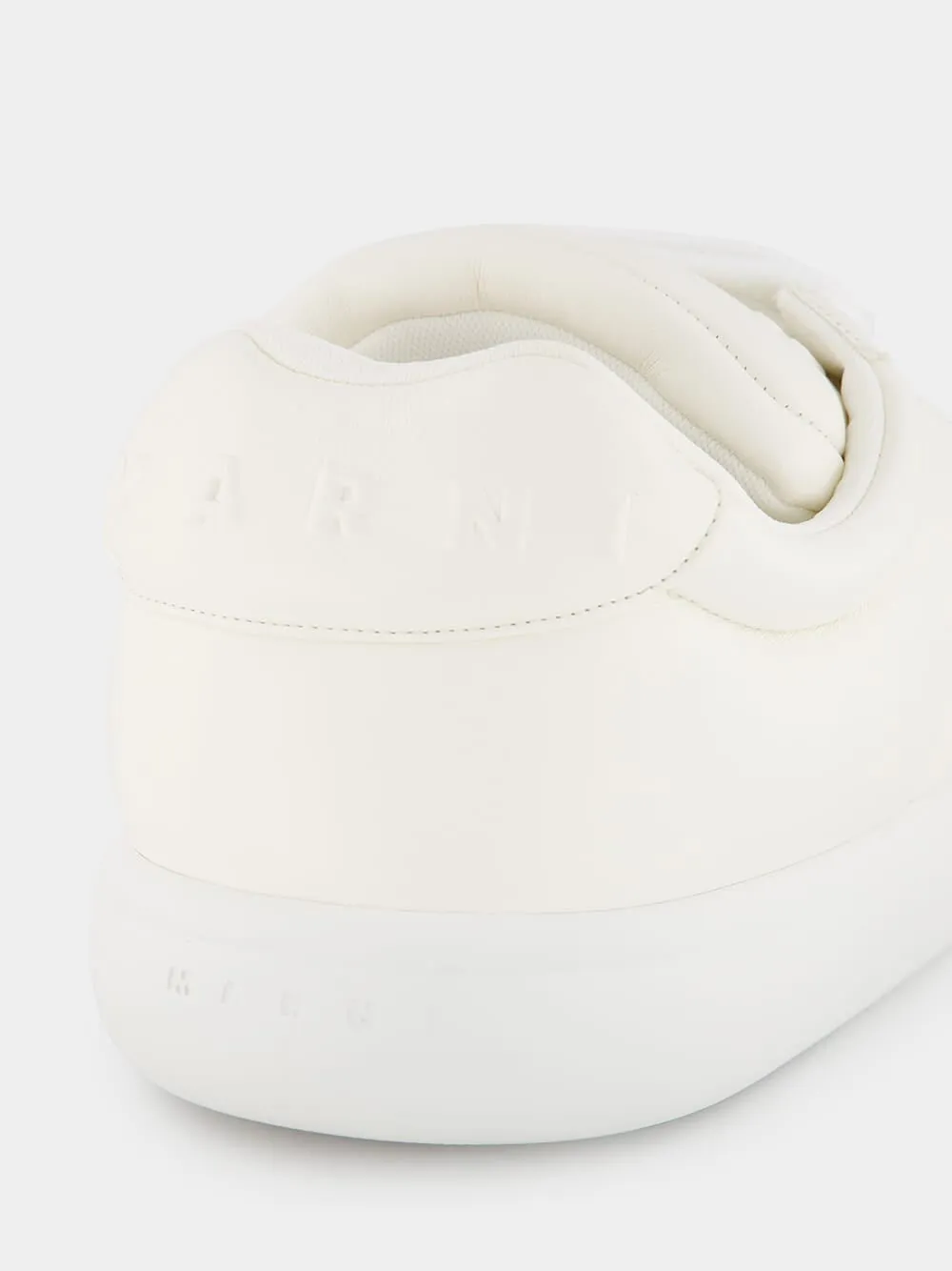 White Leather Bigfoot 2.0 Sneaker