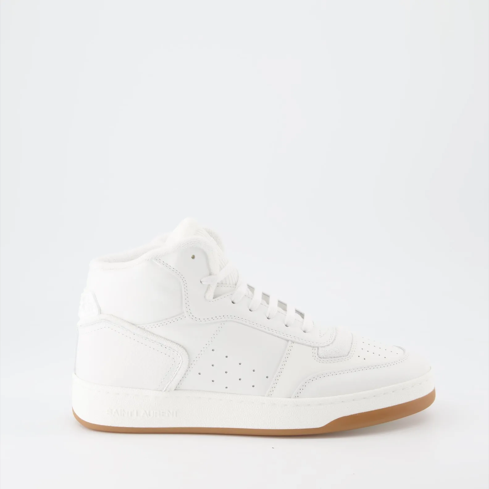 White Leather SL80 Sneakers