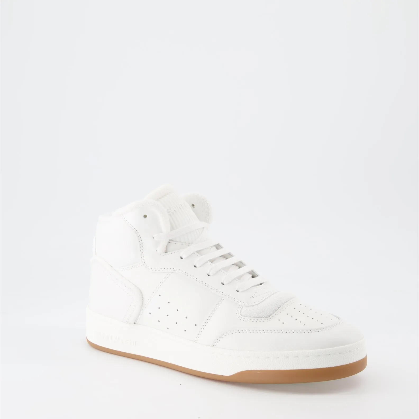 White Leather SL80 Sneakers