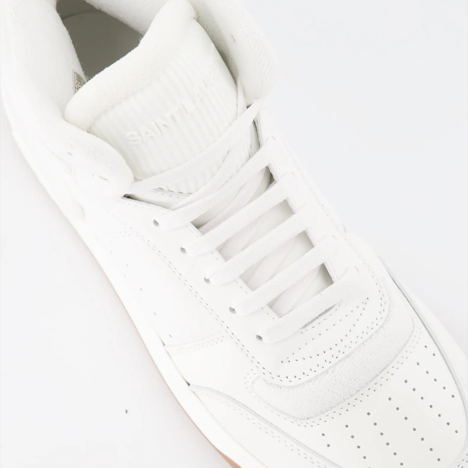 White Leather SL80 Sneakers