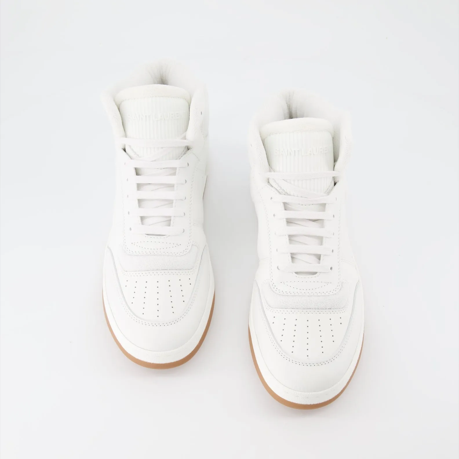 White Leather SL80 Sneakers