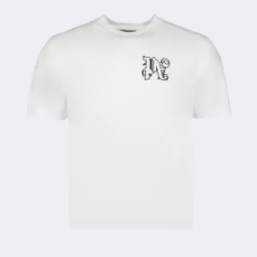 White Monogram T-shirt