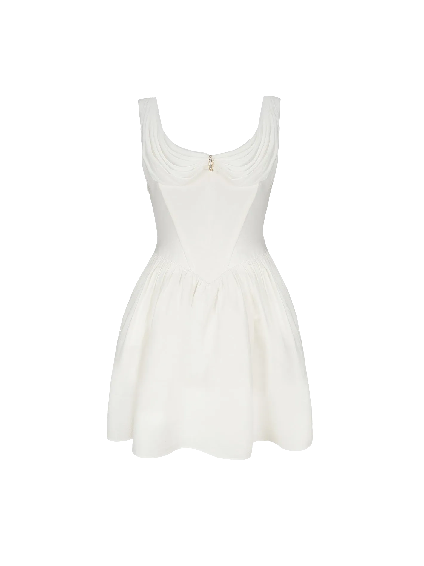 White Morgan Dress