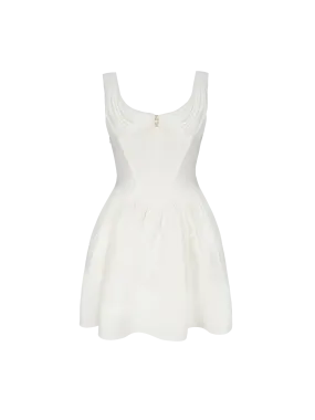 White Morgan Dress