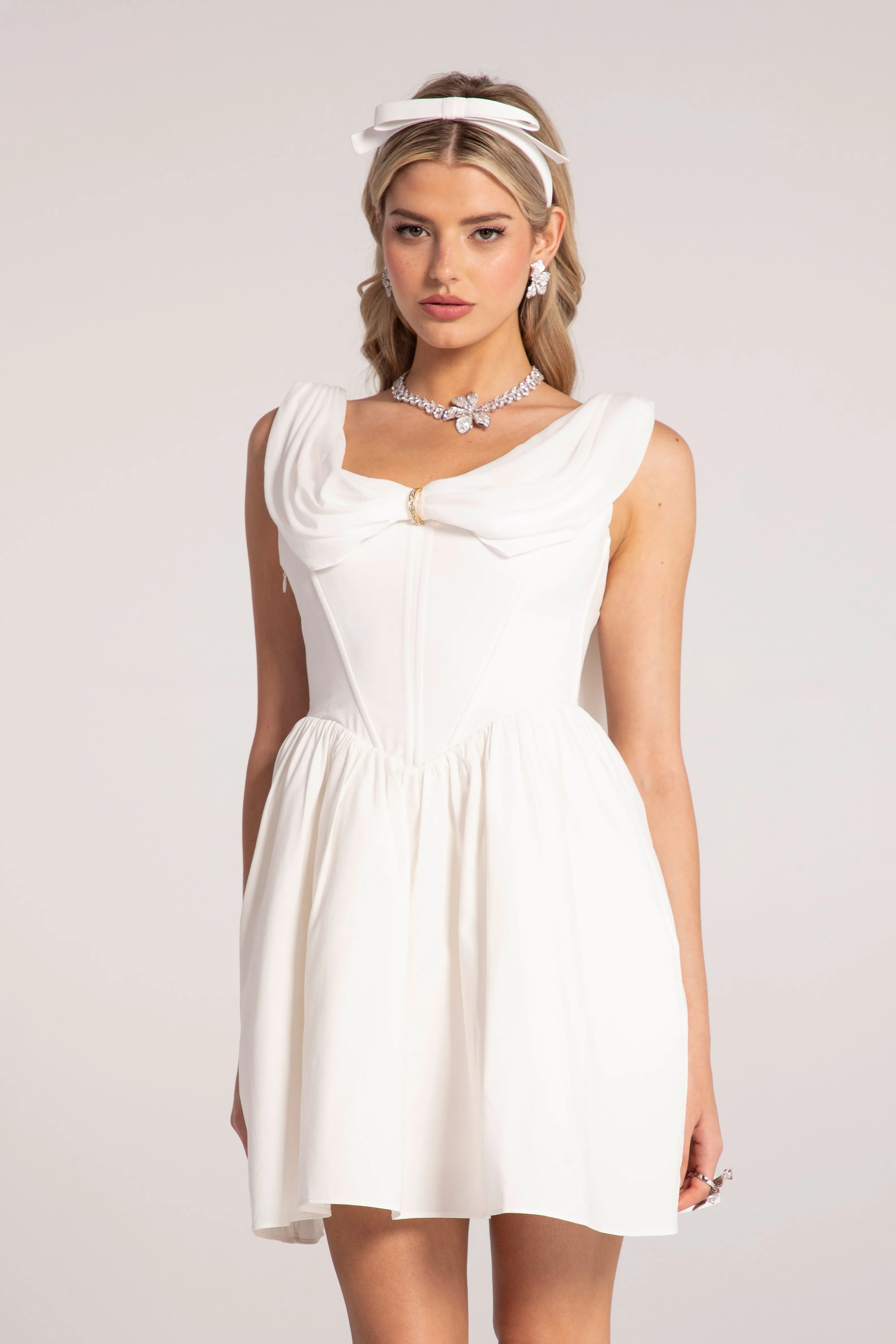 White Morgan Dress