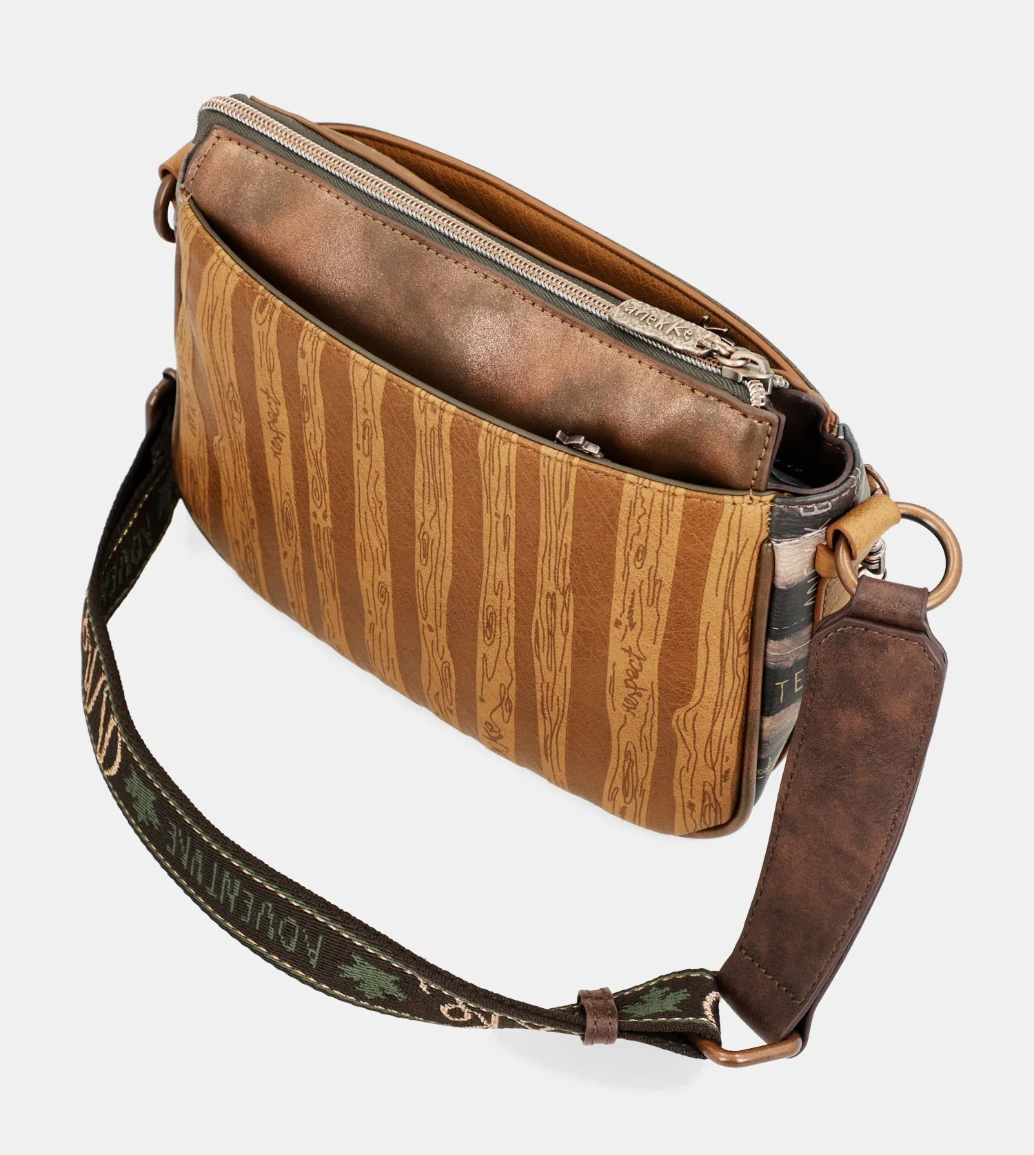 Wild green shoulder bag