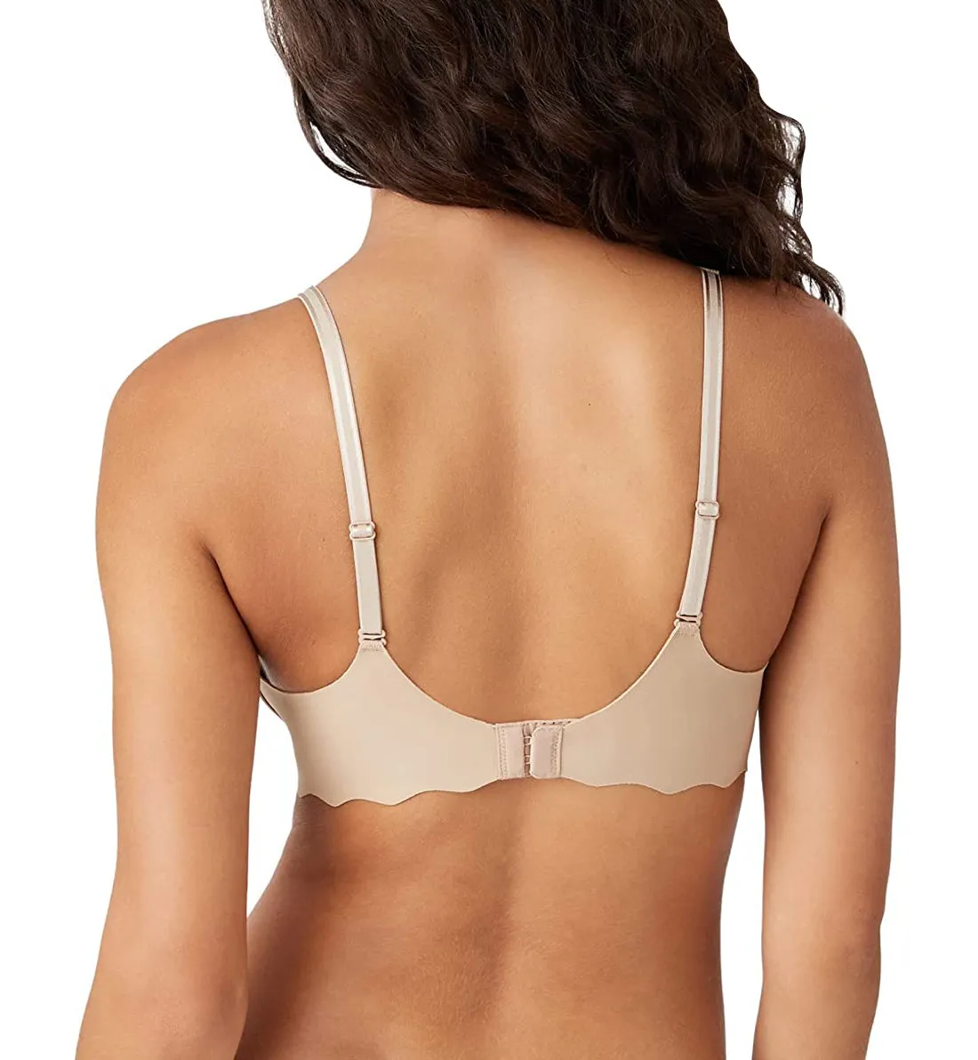 Wire-Free Plunge Padded Bra - B.tempt'd B. WOW'D (952287) in Au Natural