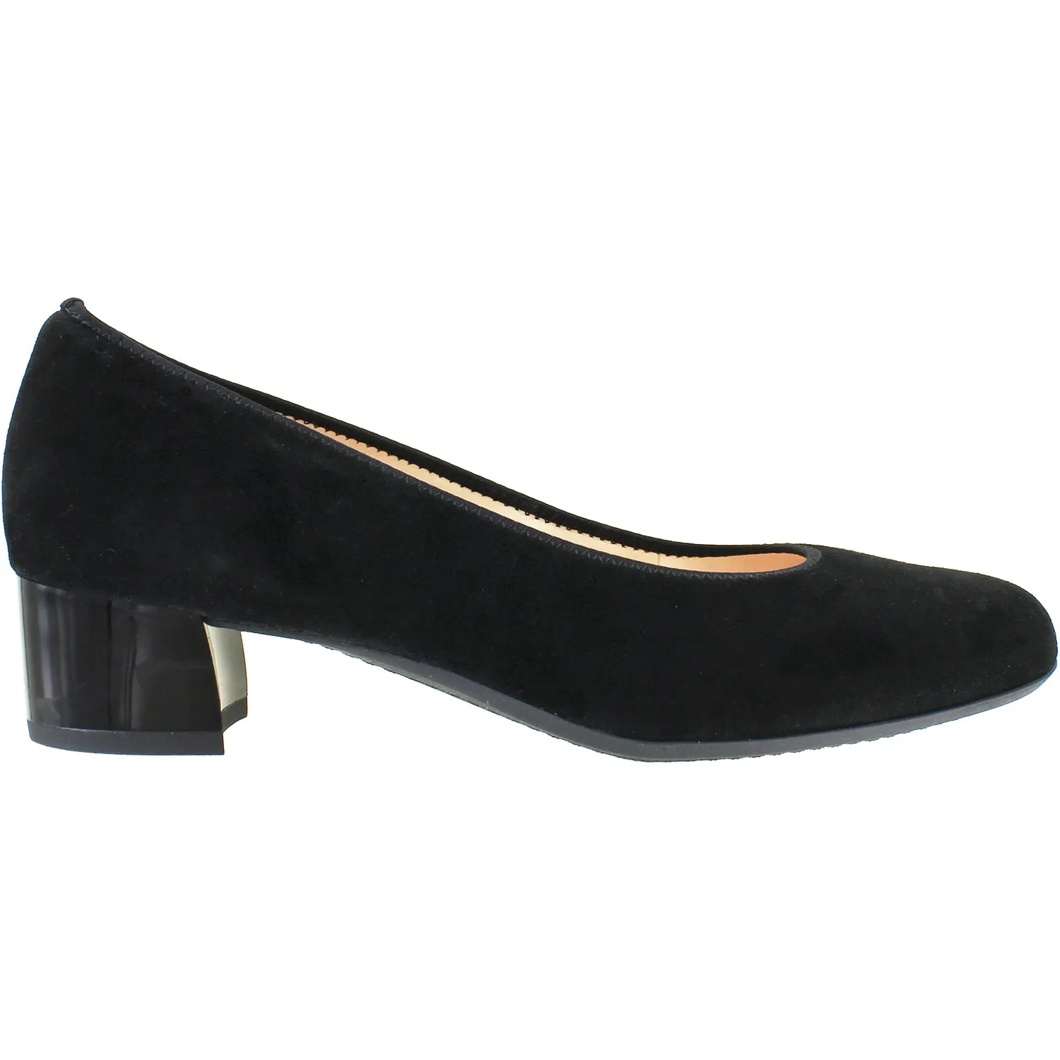 Women's Ara Vivian Black Kid Suede