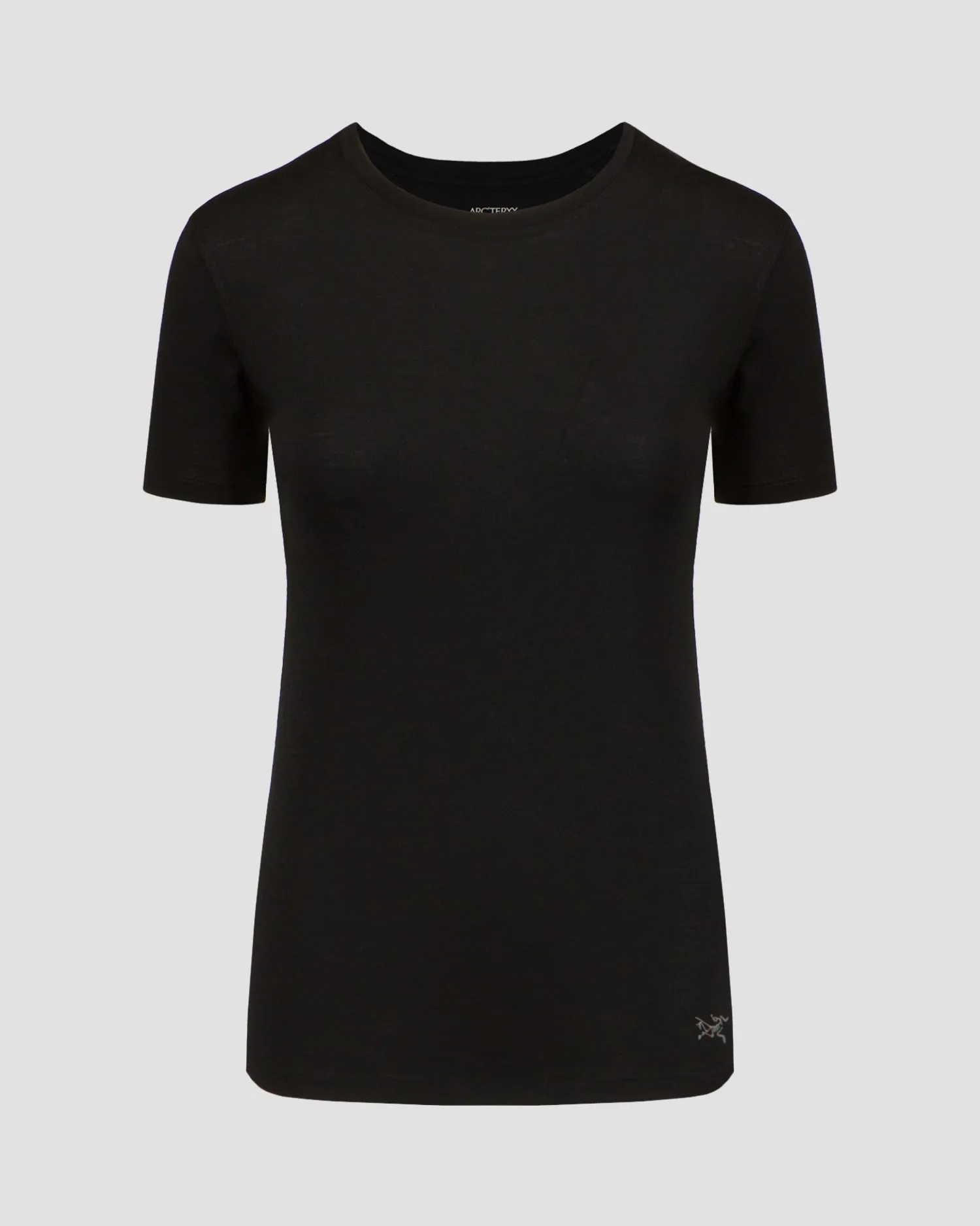 Women’s black T-shirt Arcteryx Lana MW Crew SS W x000007443-2291