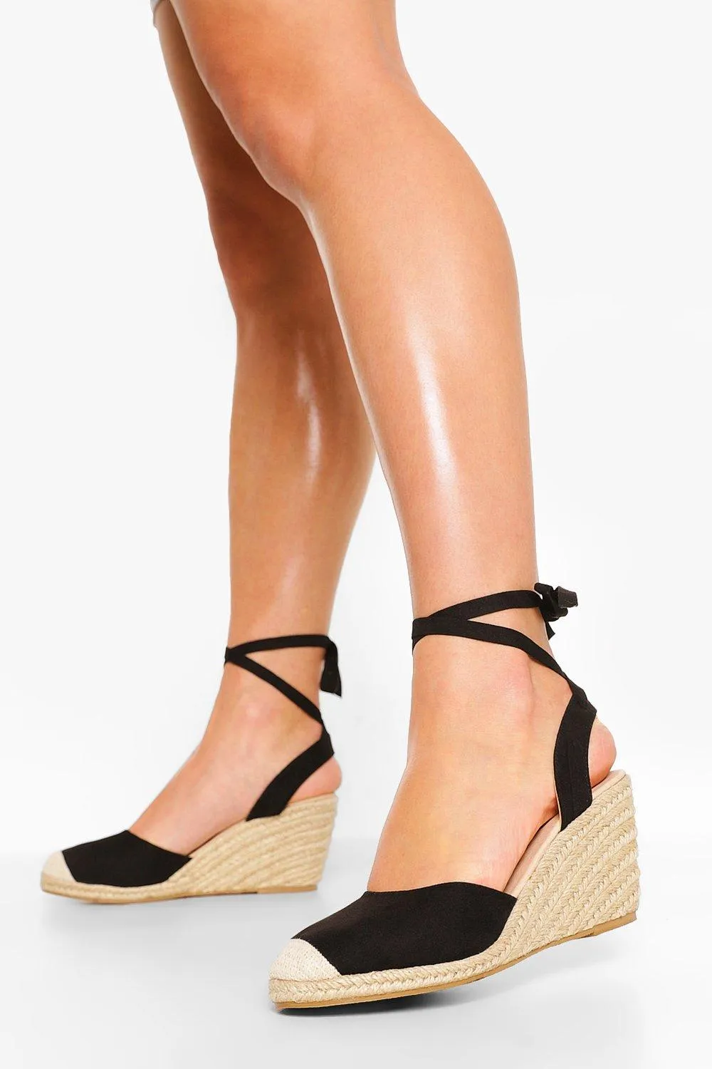 Wrap Up Espadrille Wedges