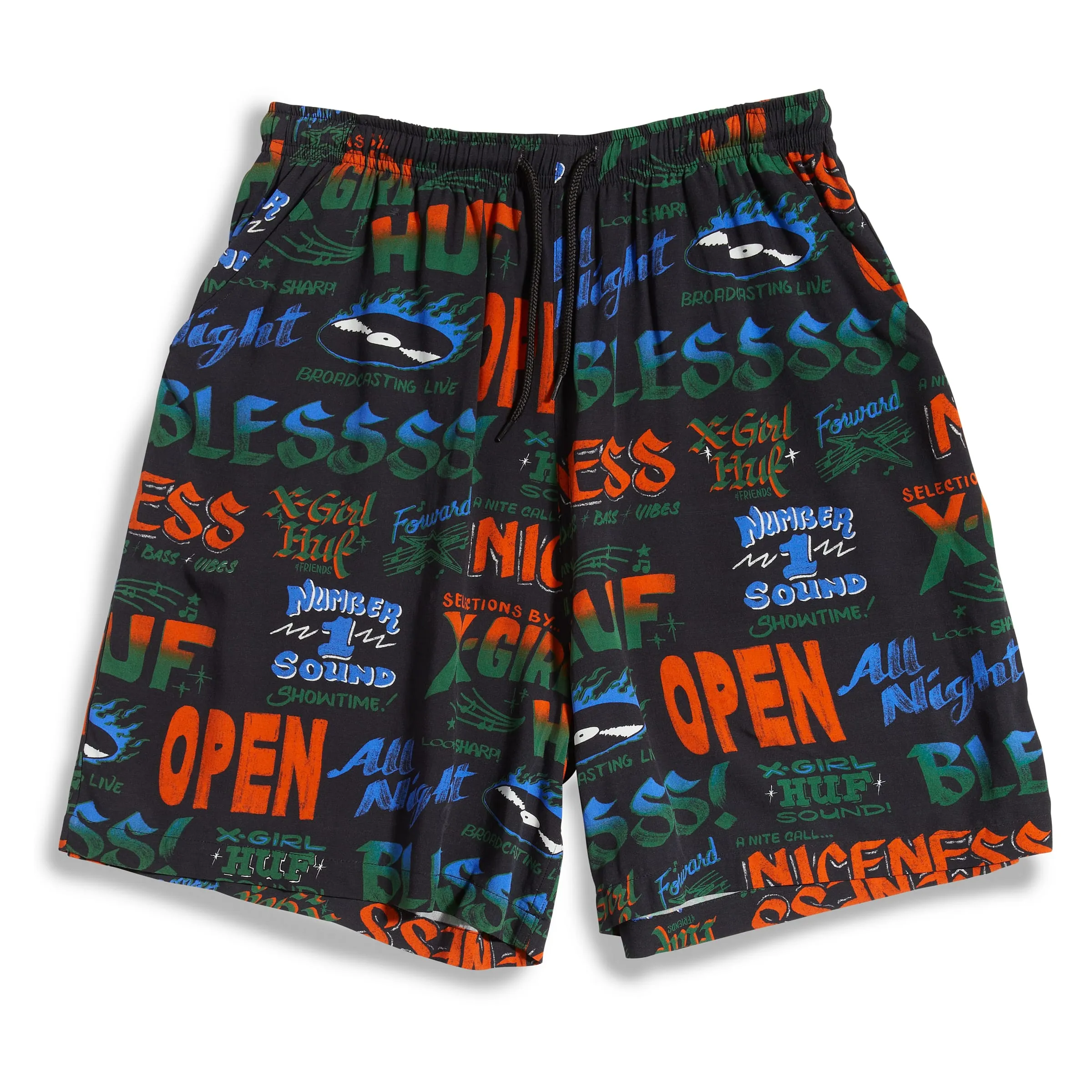 X-Girl x Huf Sound Resort Short