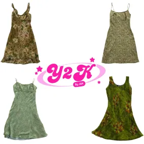 Y2K Earthy IT GIRL Dress Mix