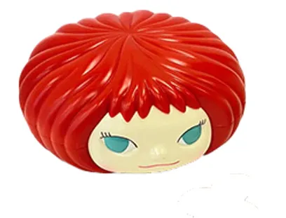 Yoshitomo Nara Gummi Girl Candy Jar Red