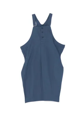 [Y's BORN PRODUCT] COTTON TWILL SIDE STRAP DRESS