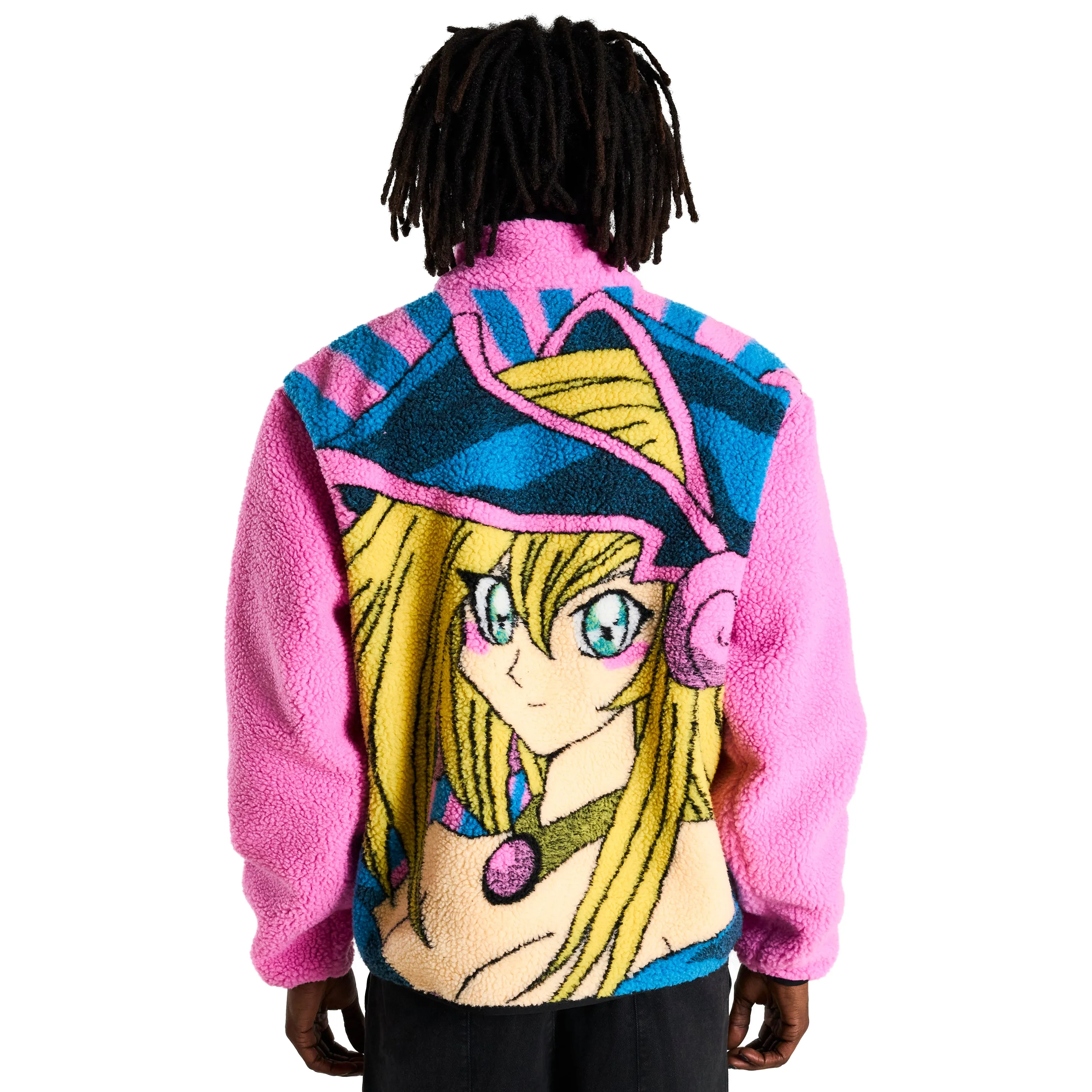 YUGIOH DARK MAGICIAN GIRL SHERPA JACKET (PINK)