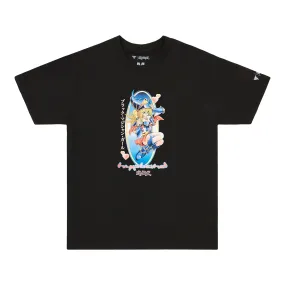 YUGIOH DM GIRL FRONT SHIRT (BLACK)