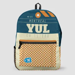 YUL Backpack - Montreal Travel Essentials