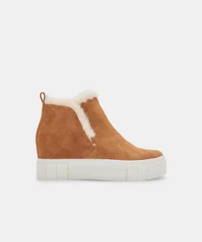 ZALI SNEAKERS PRALINE SUEDE - re:vita