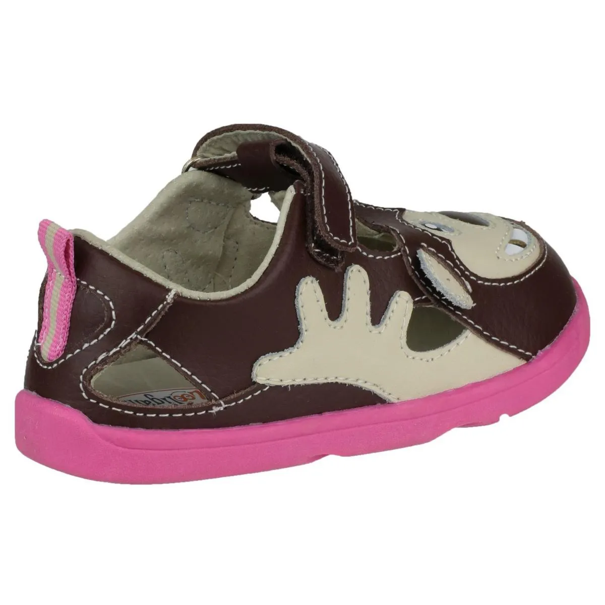 Zooligans Bobo The Monkey Girls Shoes Brown